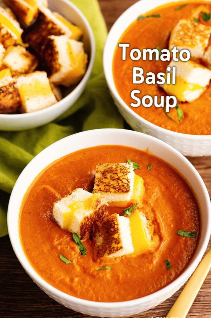 Marie’s Basil and Tomato Soup