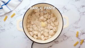 garlic parmesan chicken pasta