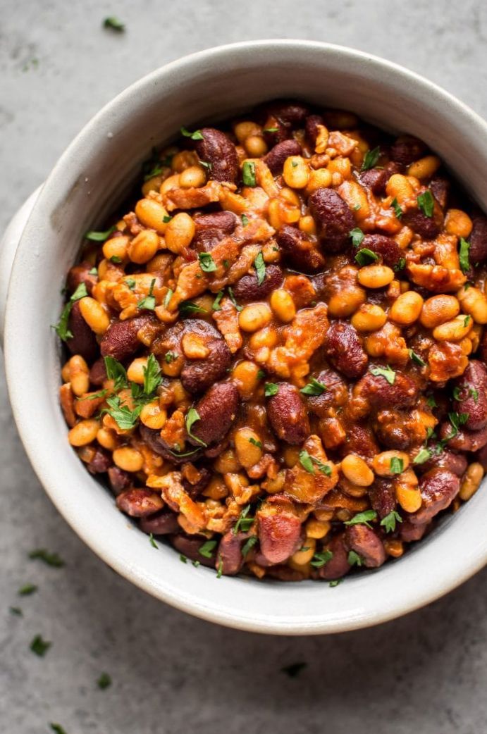 Marie’s No Count Garlic and Chilli Baked Beans