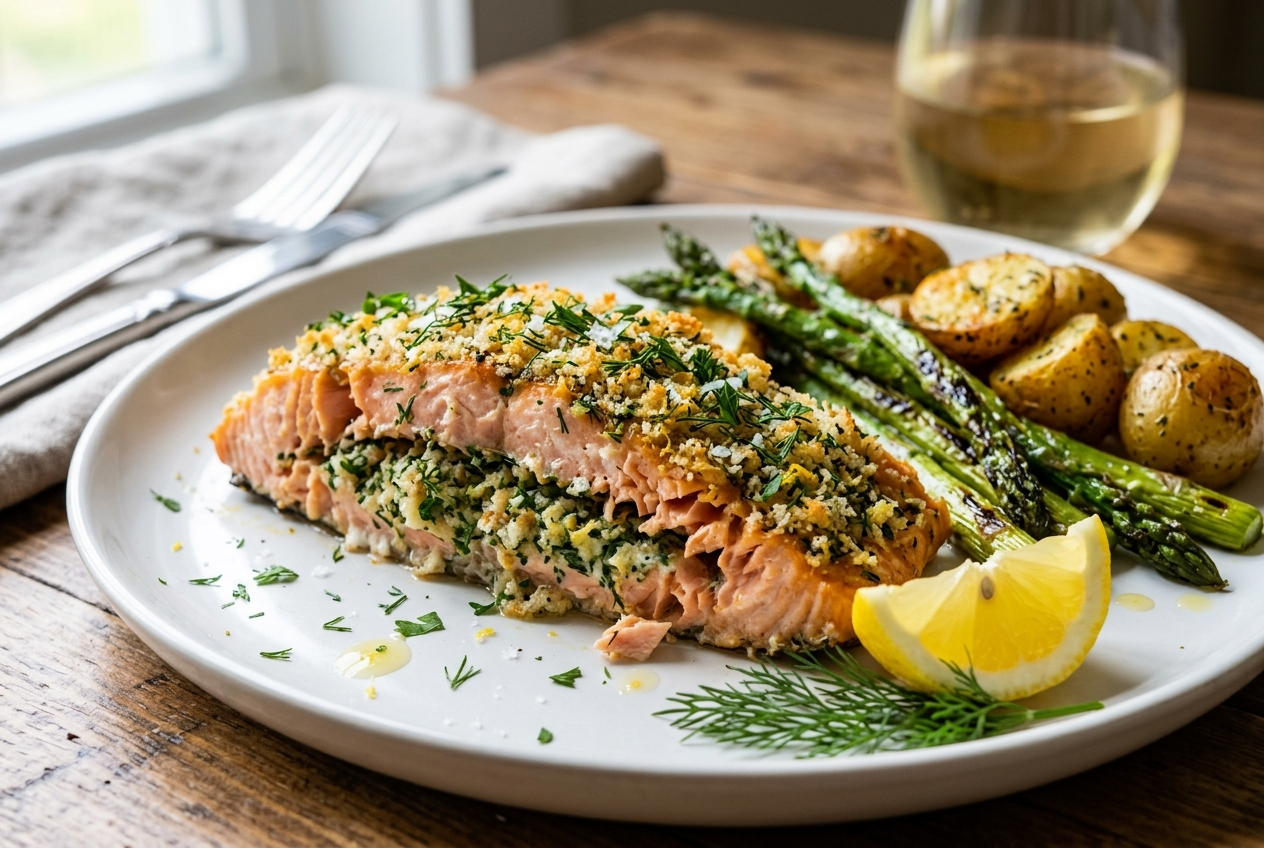 Stuffed Salmon Stuffed Salmon