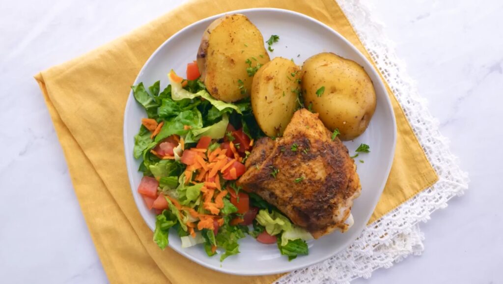 Crockpot Ranch Chicken and Potatoes