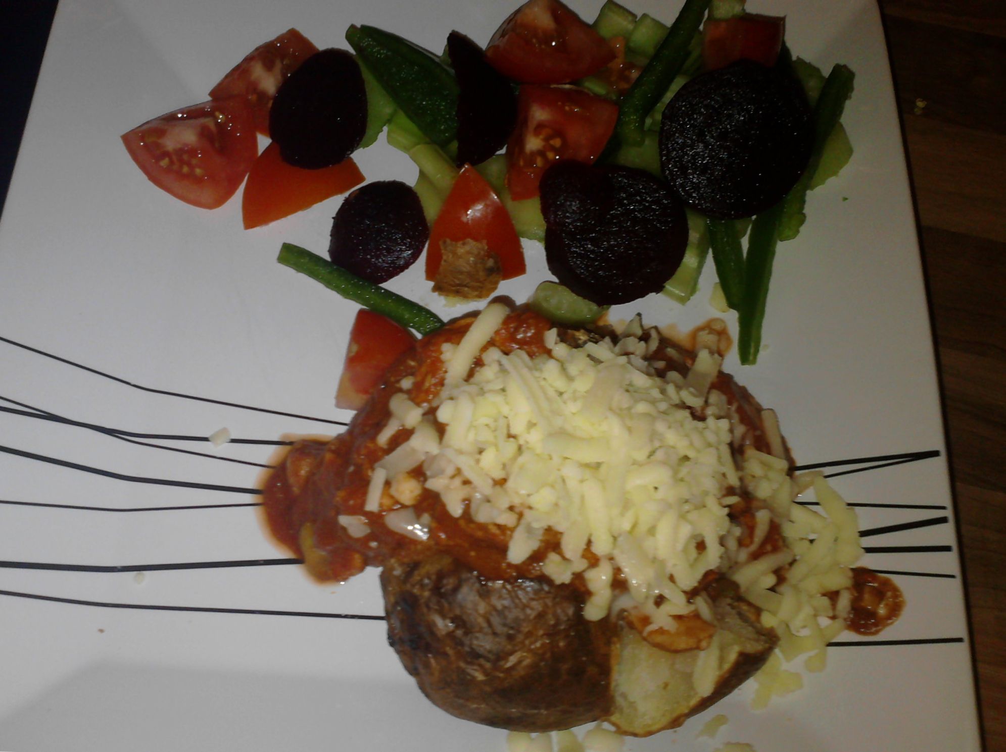 Spicy Jacket Potato