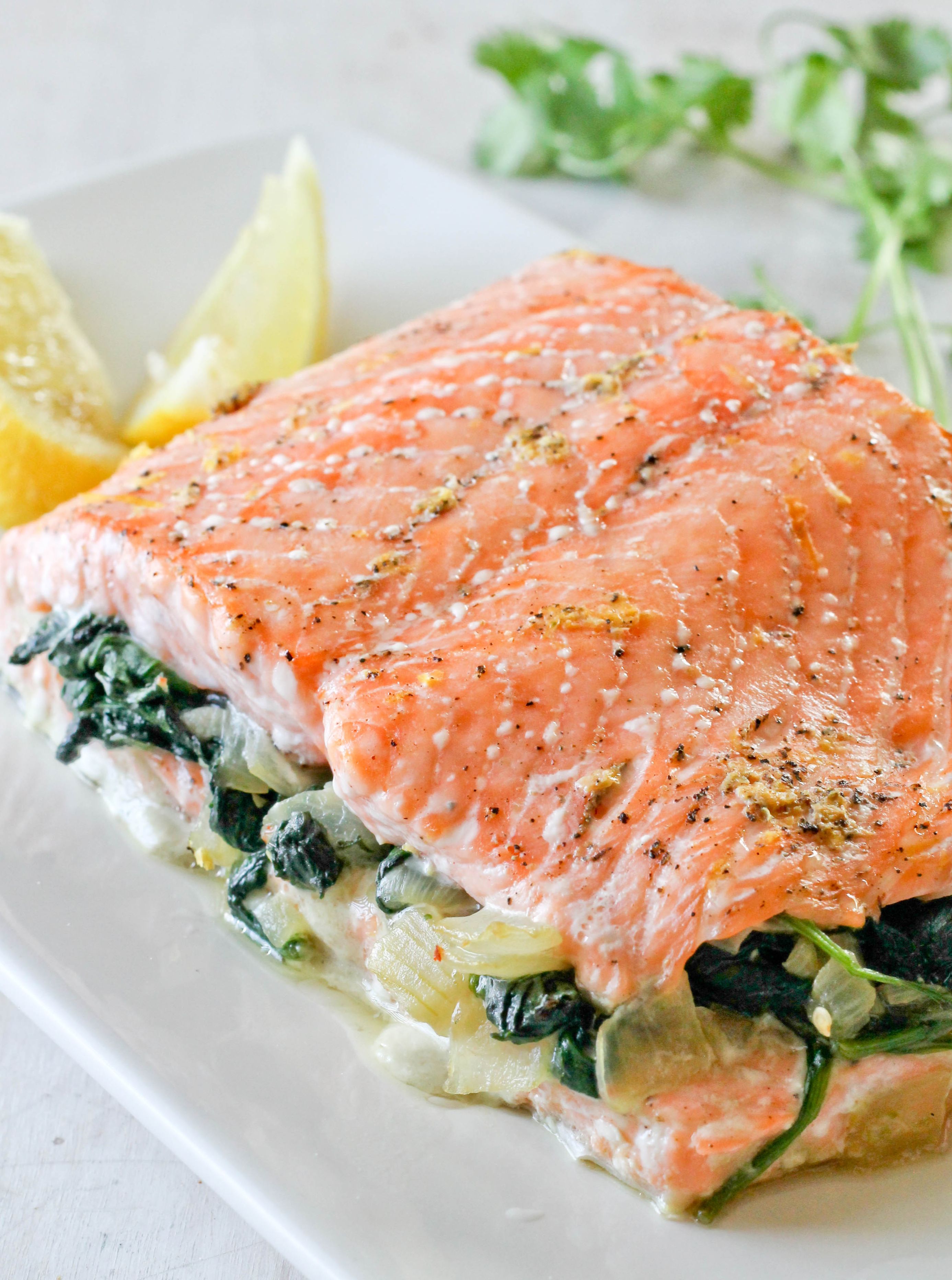 Stuffed Salmon