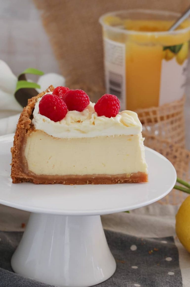 Baked Lemon Cheesecake