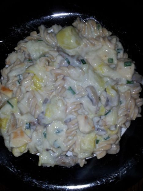 Creamy Chicken and Leek Pasta