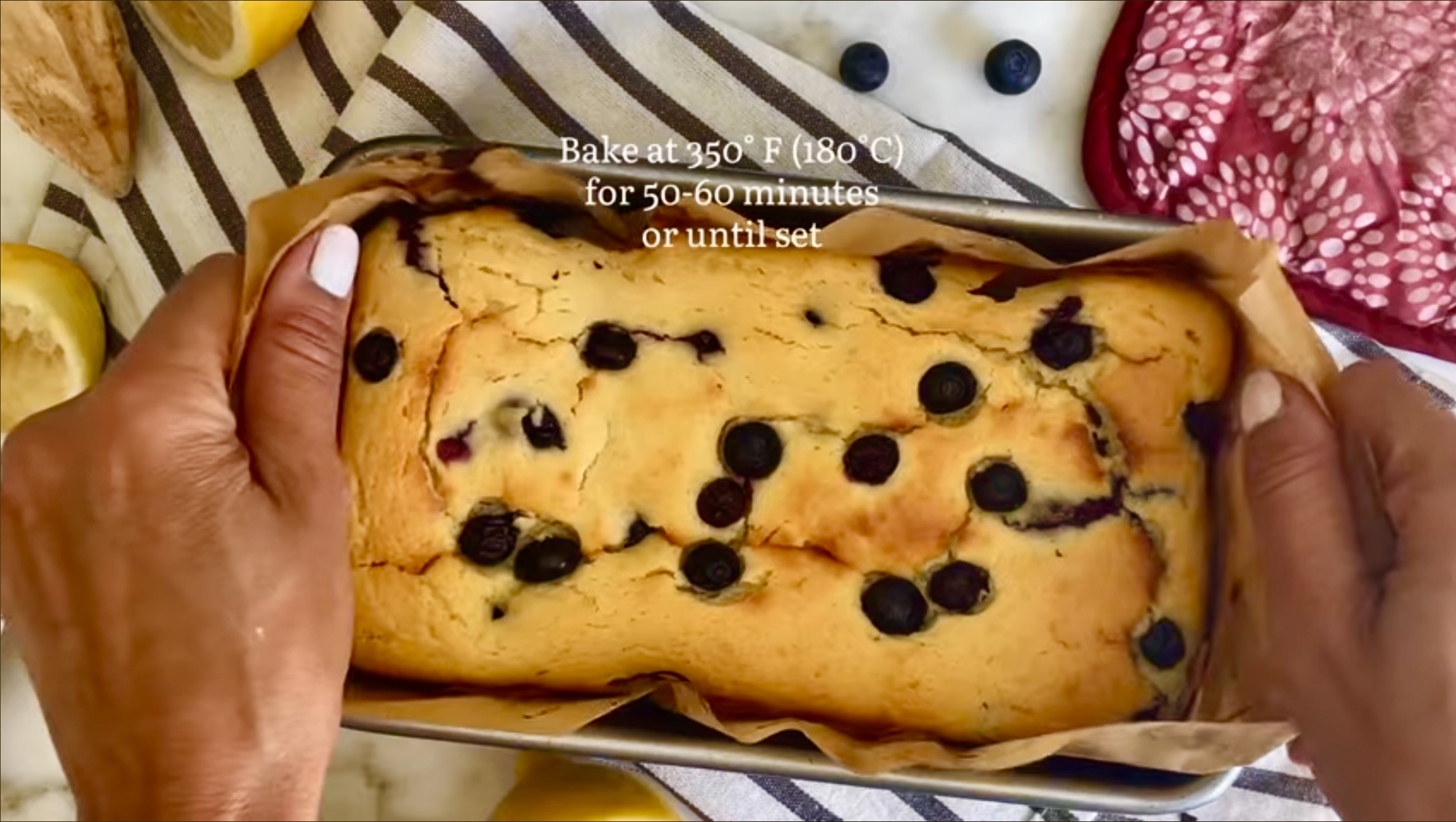 Blueberry Yogurt Cake