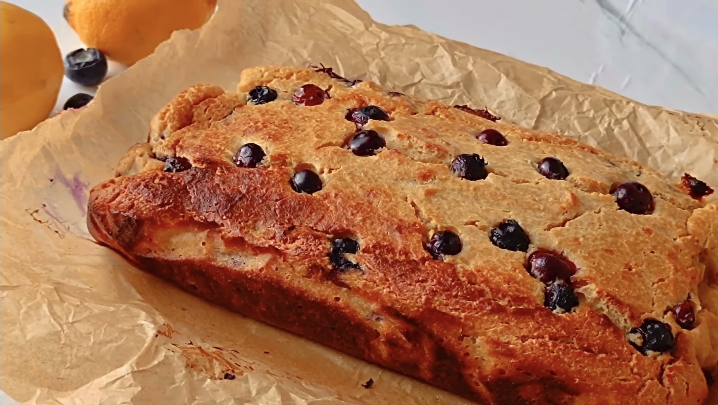 Blueberry Yogurt Cake