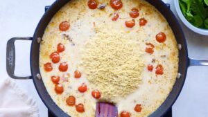 One-Pot Cheesy Chicken and Orzo Bake