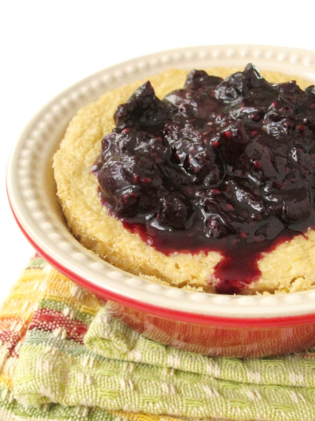 Cherry Cheesecake Baked Oats