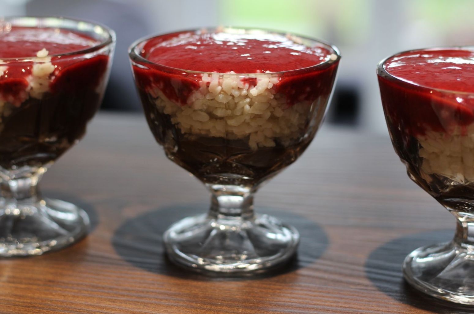 Vegan Rice Pudding and Forests Fruits