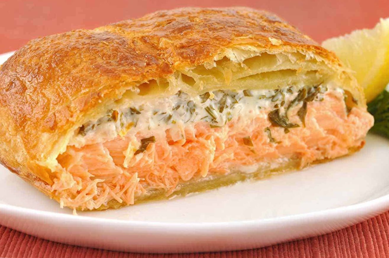 Salmon En Croute