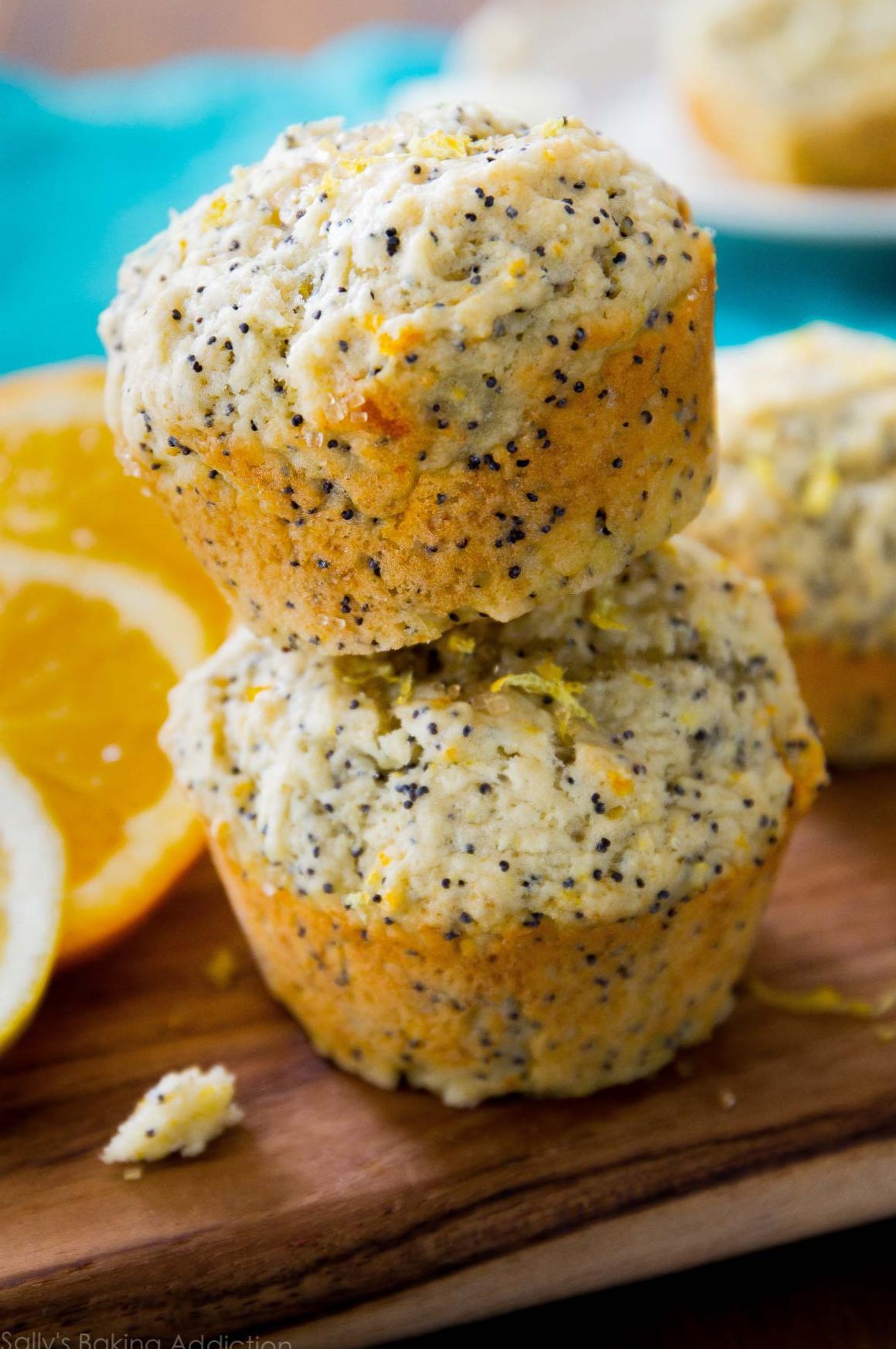 Lemon and Poppy Seed Muffins