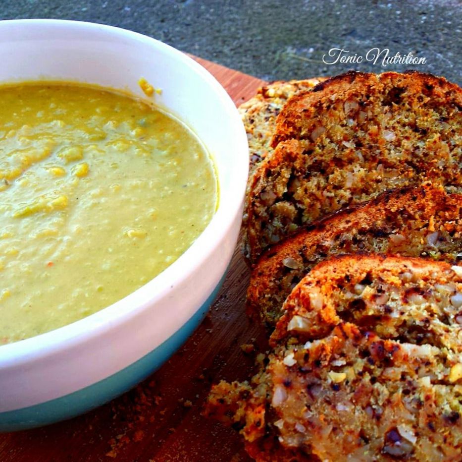 Split Pea and Lentil Loaf