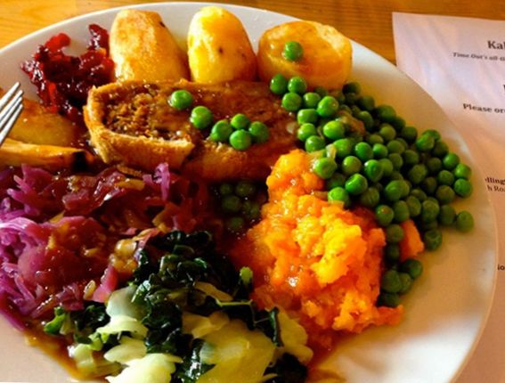 Marie’s Vegetarian Roast Lunch