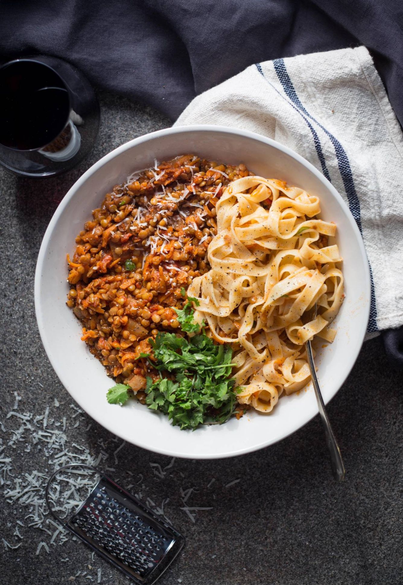 Marie’s Lentil Bolognese